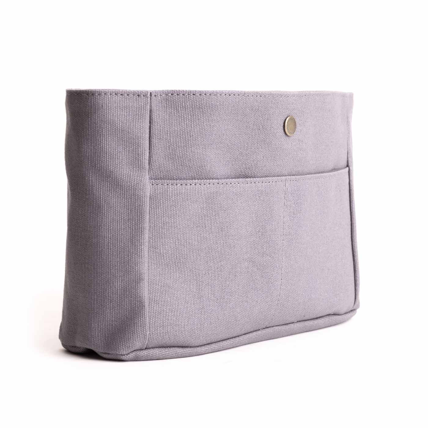 Gray*Small | Small canvas bag insert for organization