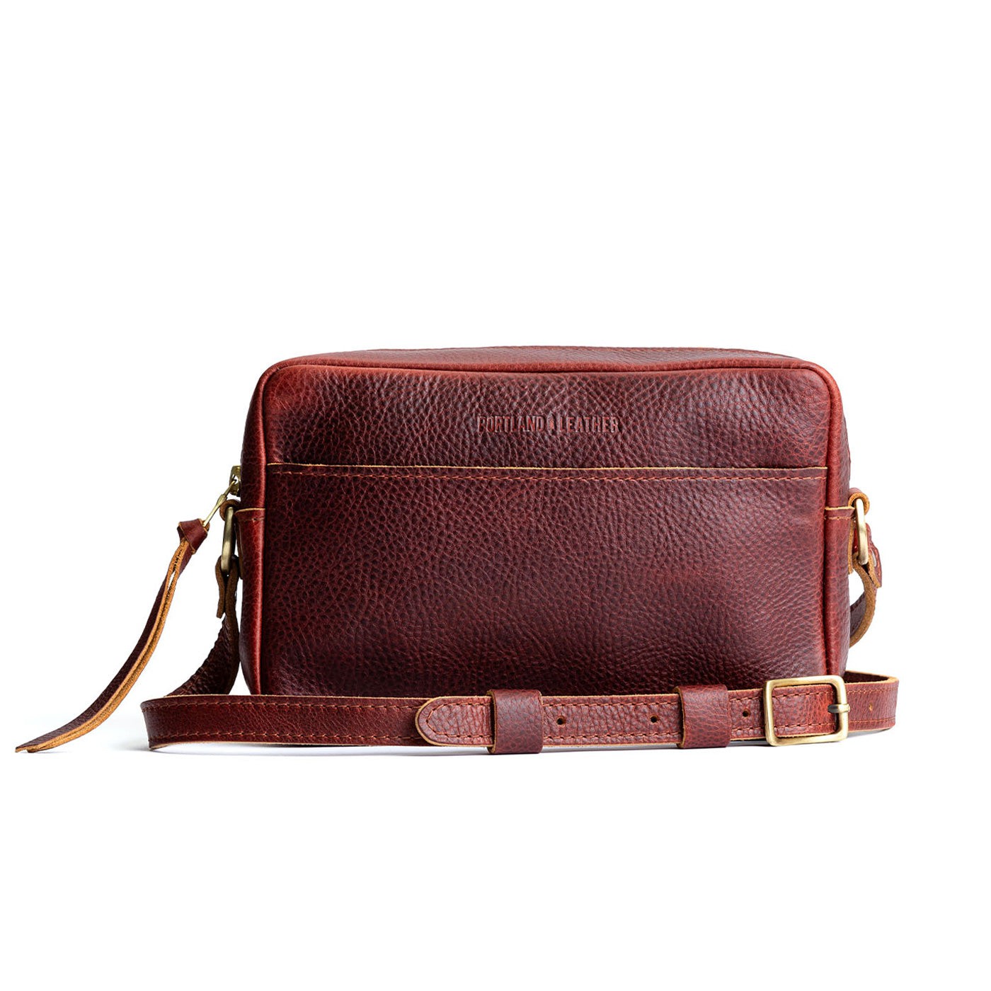 Cinnamon Bear*Large | Mid-size rectangular crossbody with adjustable strap