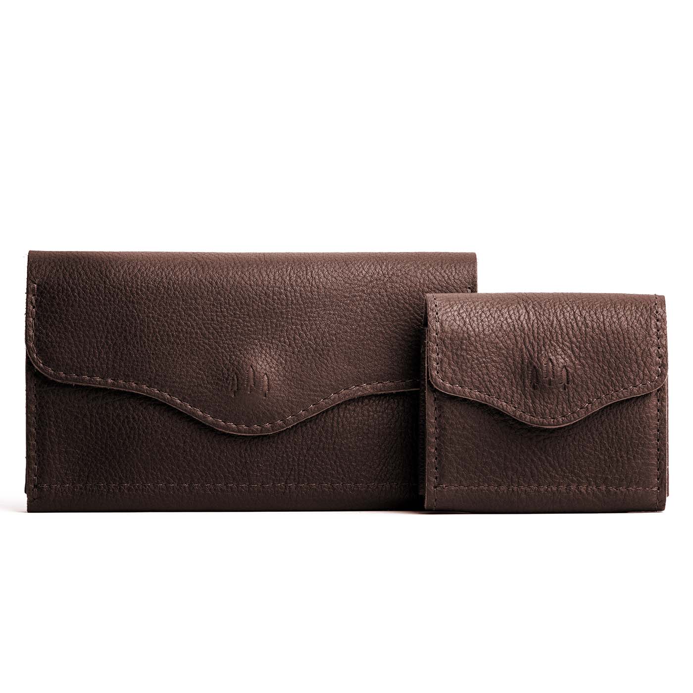 Coldbrew | Comparison shot of Bozeman and Small Bozeman Wallets