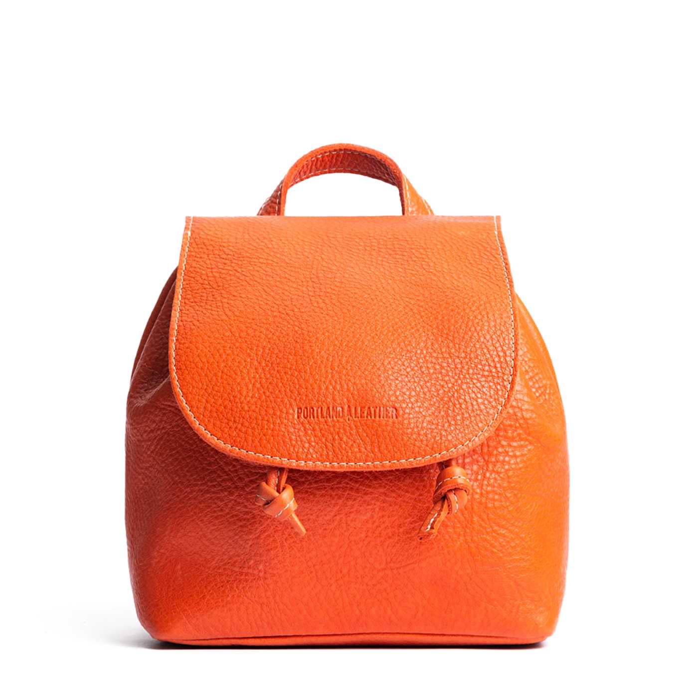 Cape Coral | Slouchy leather bucket backpack