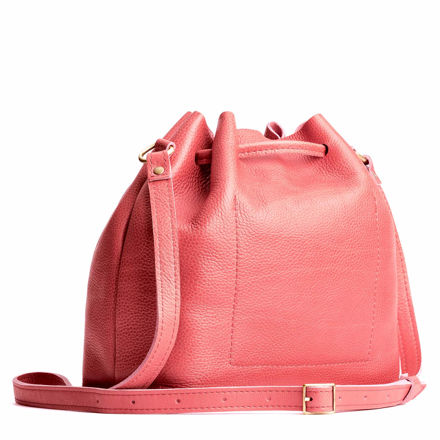 Watermelon*Large | Slouchy crossbody bag with drawstring closure