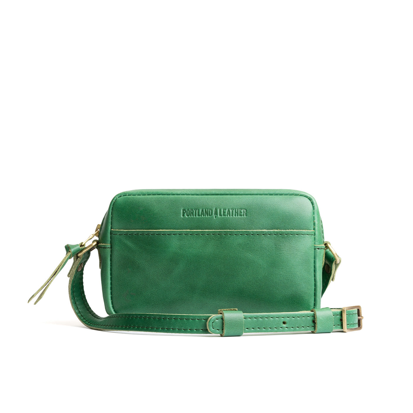 Cowboy Mint*Small | Petite rectangular crossbody with adjustable strap