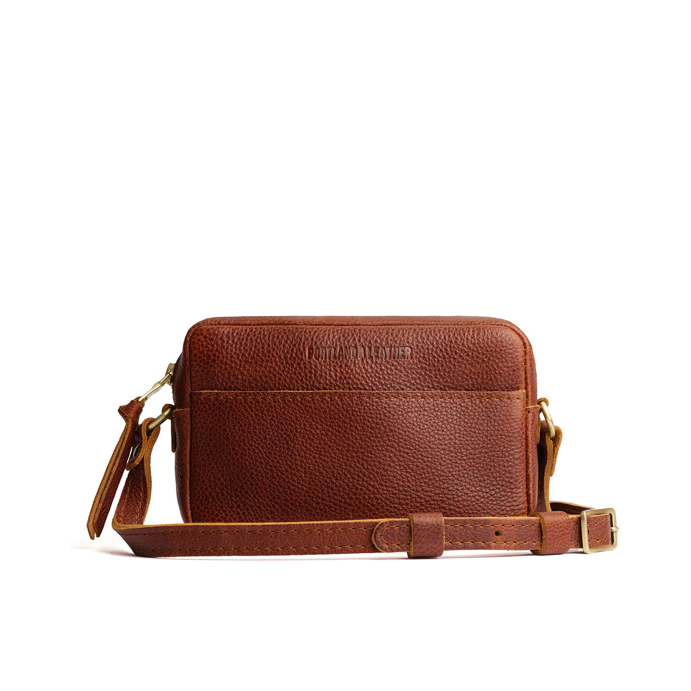 Nutmeg Small | Petite rectangular crossbody with adjustable strap