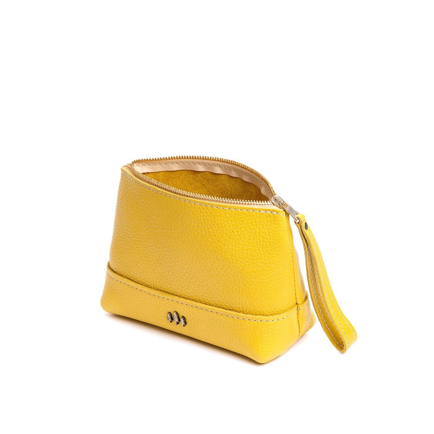 Naples Large | Zip top rectangular pouch with wide base and narrow top