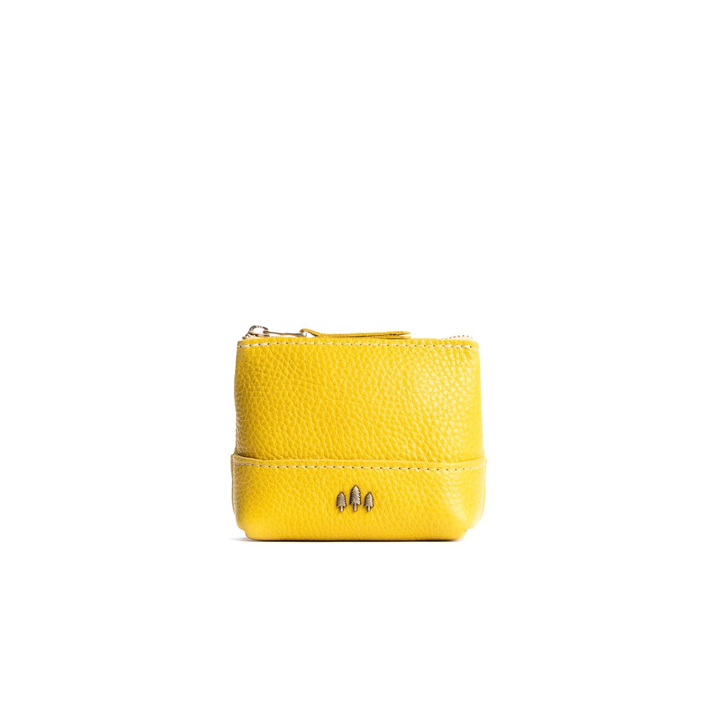 Naples Small | Zip top rectangular pouch with wide base and narrow top