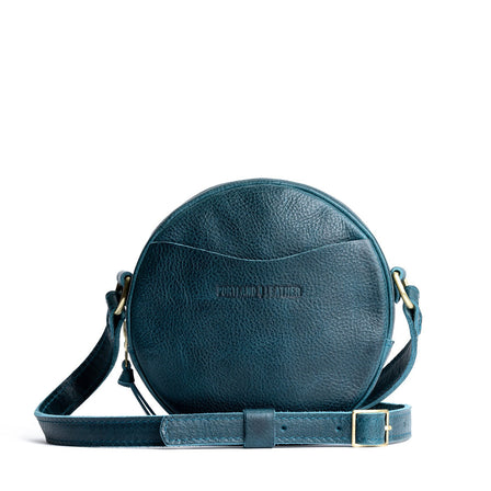 Lagoon*Large | Circle shaped crossbody bag with top zipper