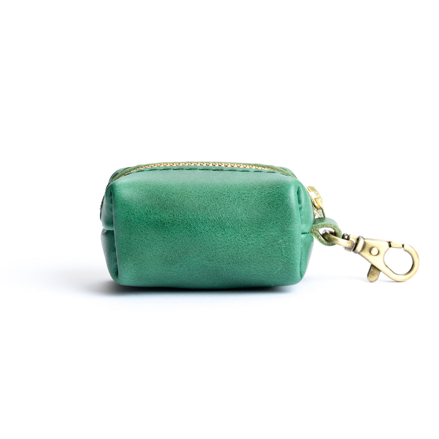 All Color: Cowboy Mint | Leather small keychain pouch