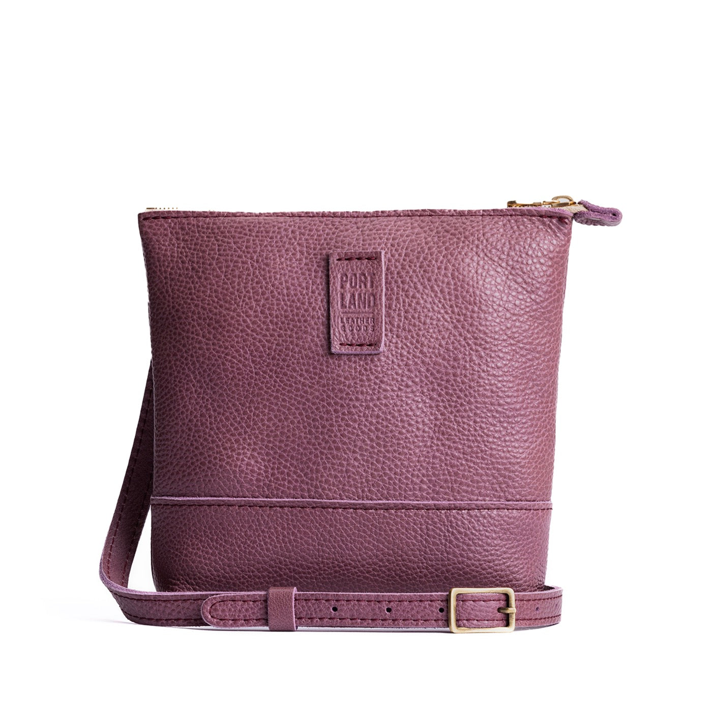 Kyoto | Small rectangular crossbody purse with top zipper and interior pocket