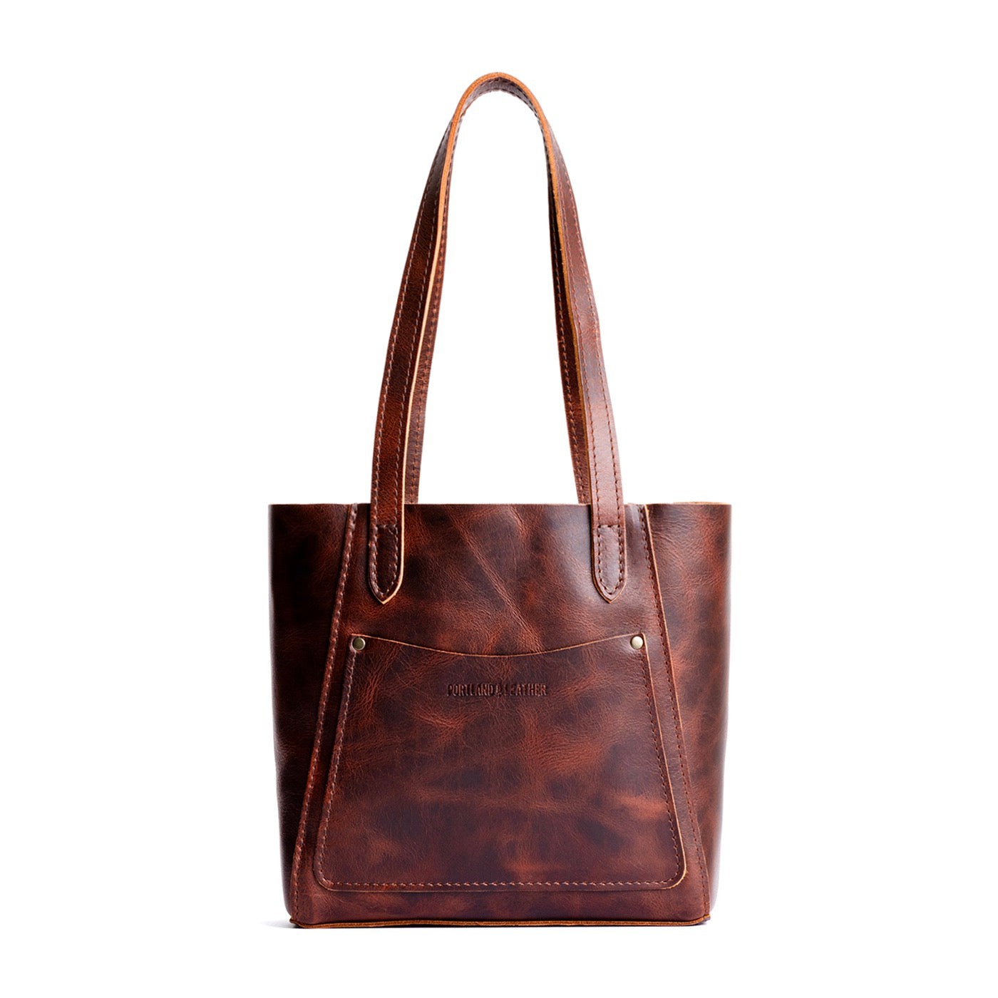 Lava Small | Slim tote bag with dual shoulder straps and interior and exterior pockets