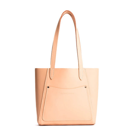 Mamey*Small | Slim tote bag with dual shoulder straps and interior and exterior pockets