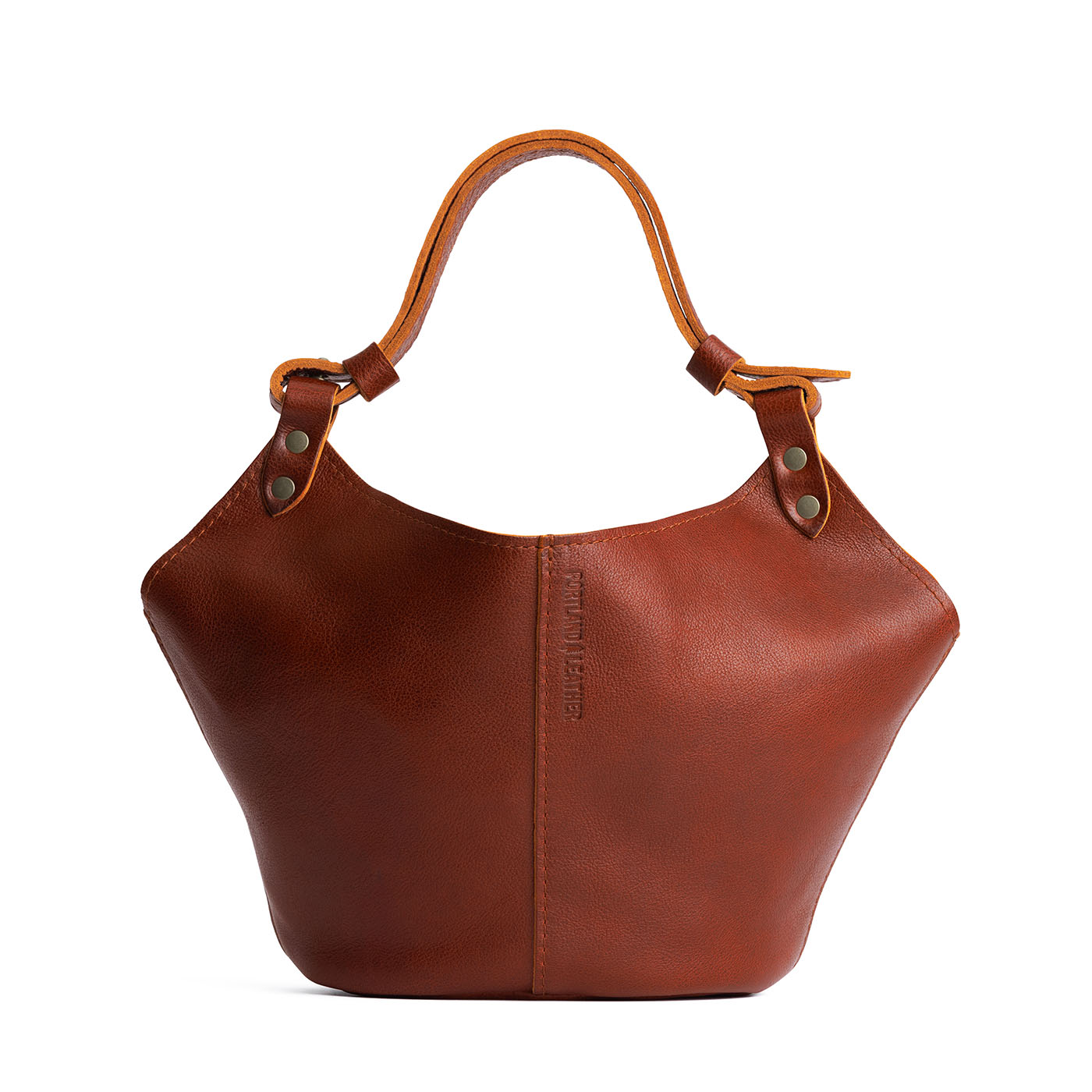 Nutmeg Small | Structured bucket shaped handbag with an adjustable shoulder strap