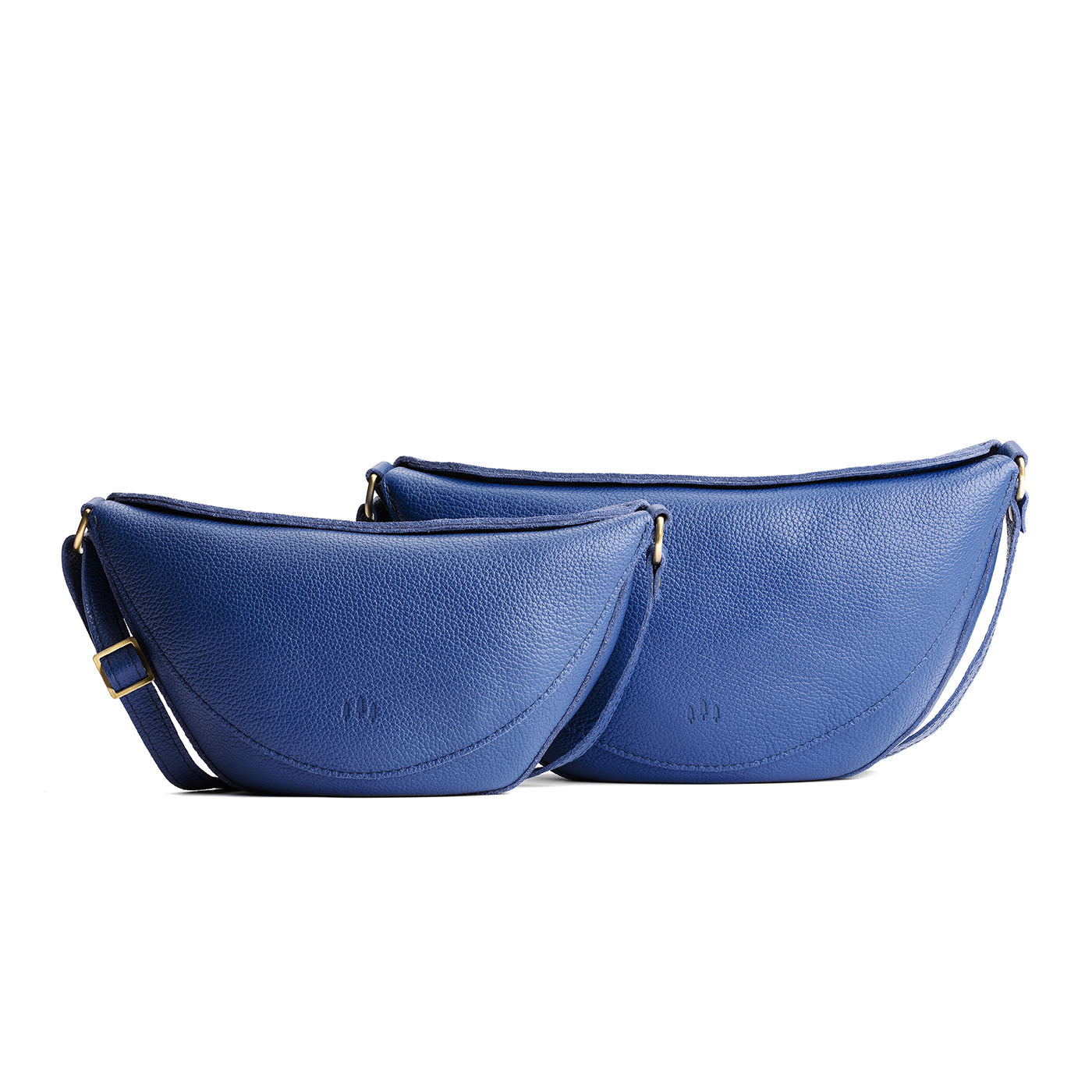 Molino Blue | Half circle shaped sling bag