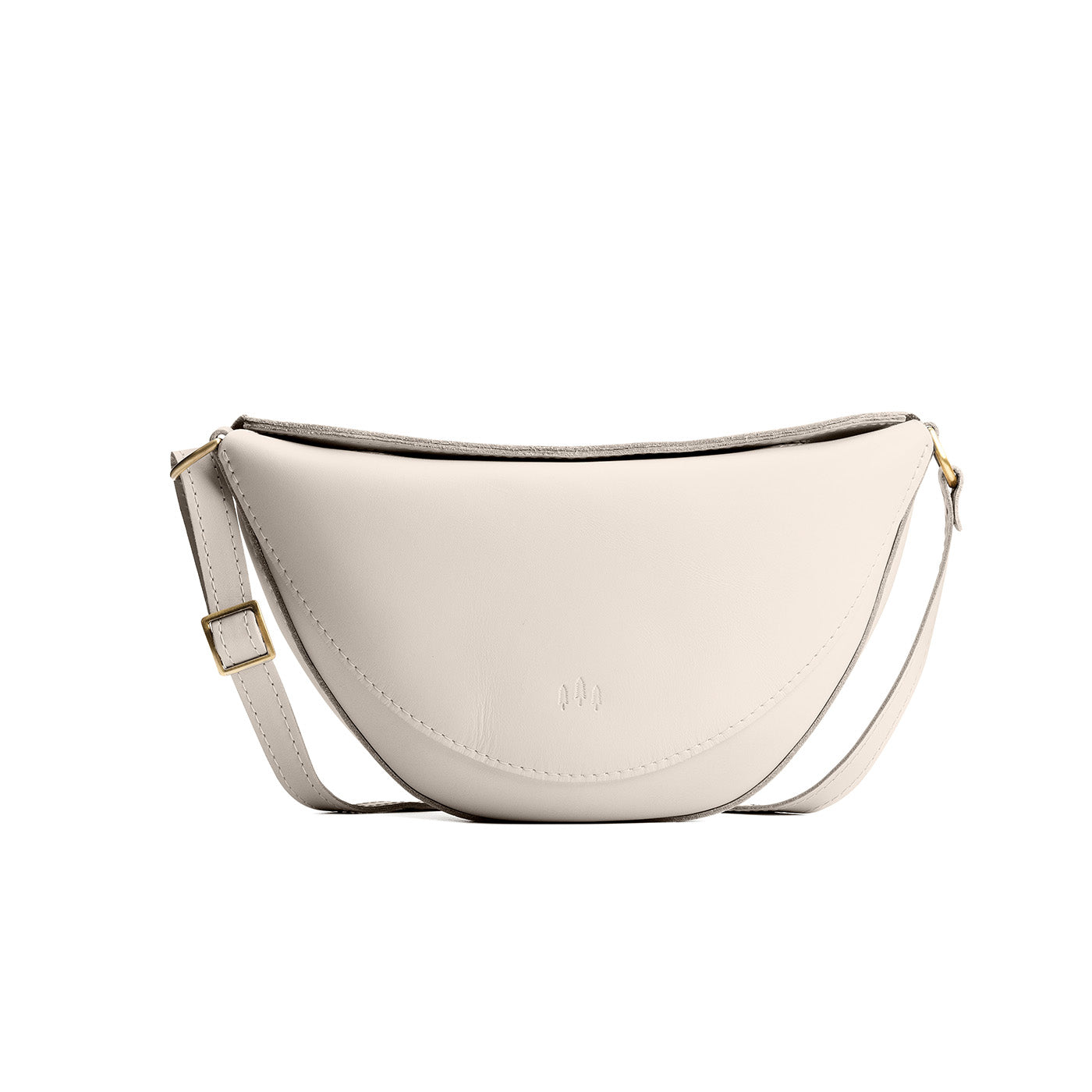 Bone Medium | Half circle shaped sling bag