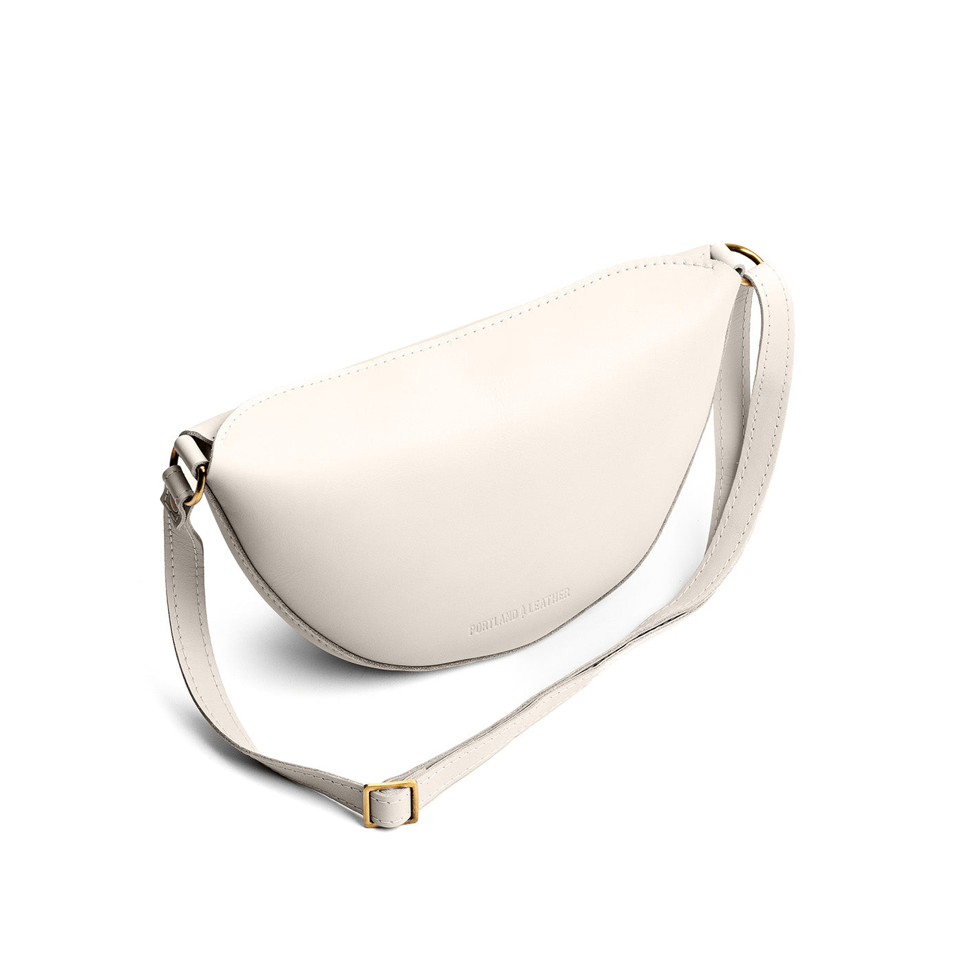 Bone*Medium | Half circle shaped sling bag