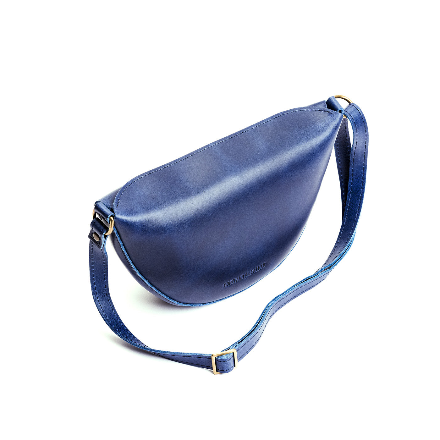 Cowboy Blue*Medium | Half circle shaped sling bag