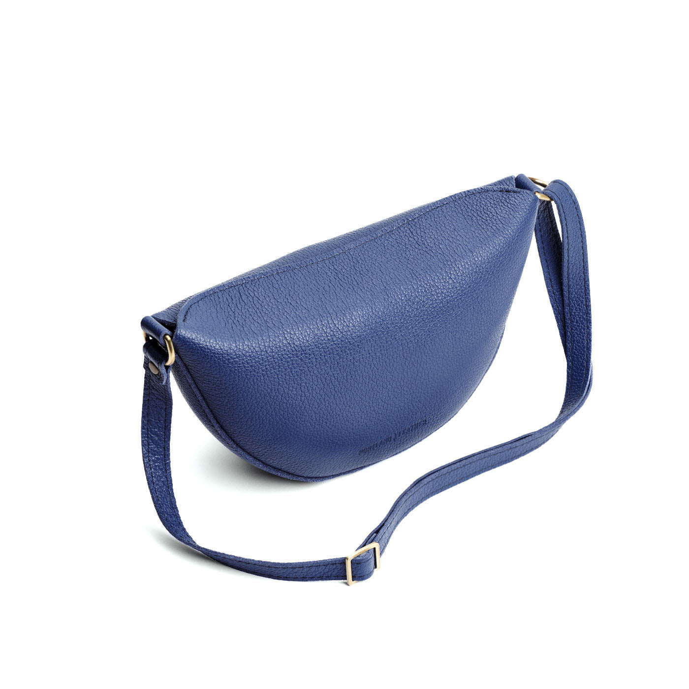 Molino Blue Medium | Half circle shaped sling bag