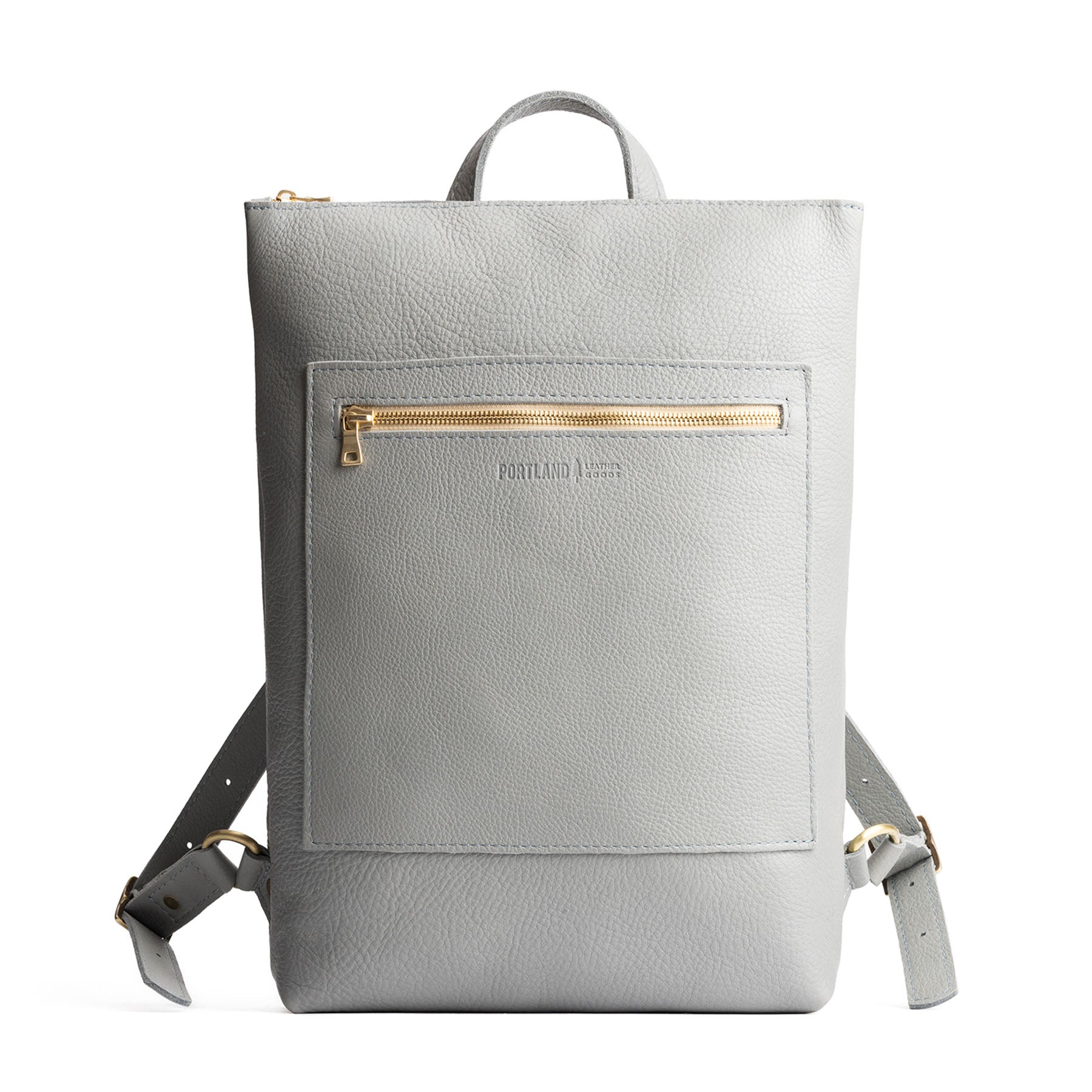 Nimbus | Rectangular slim leather backpack