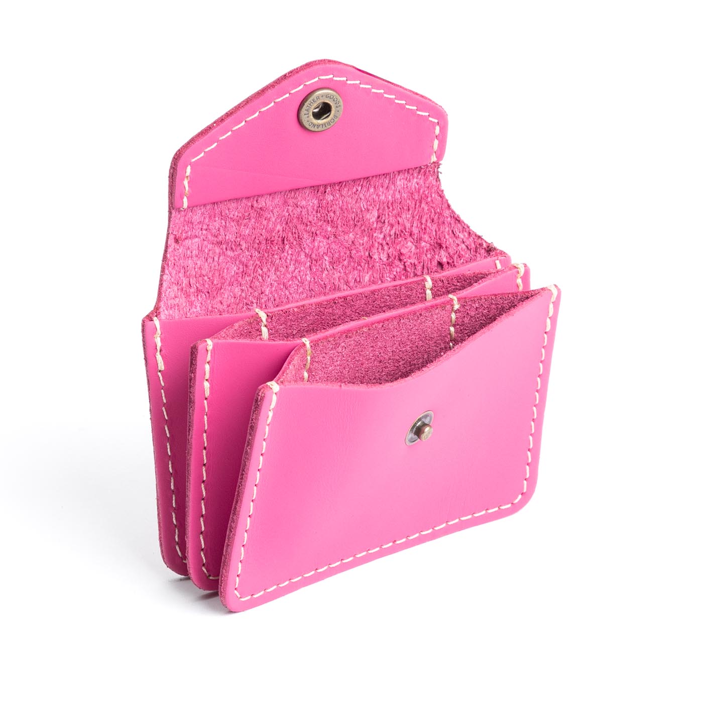 Margot*Plus | Small leather wallet with snap closure