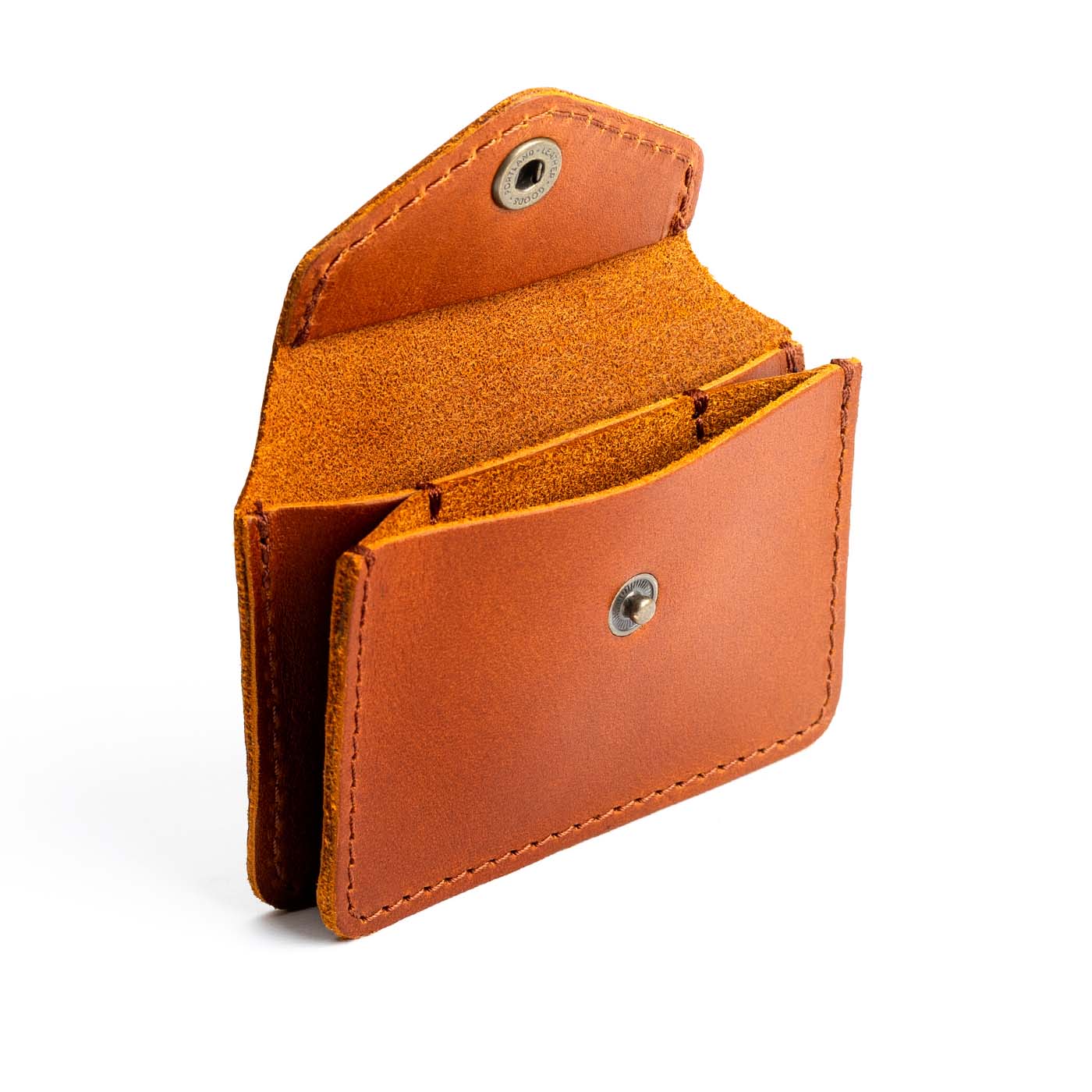 Honey Classic | Small leather wallet with snap closure