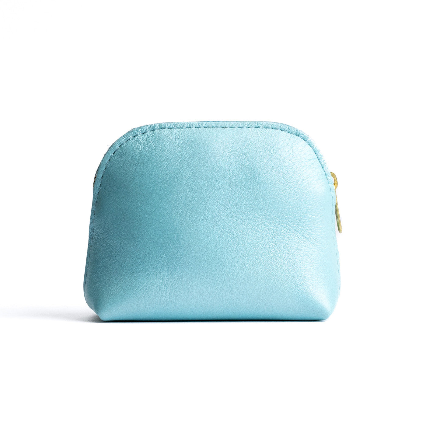 Cabo*Mini | Compact leather pouch with top zipper