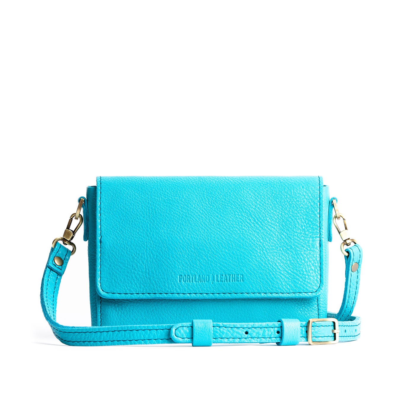 Key West*Mini | Leather Crossbody Bag with Magnetic Messenger Bag Closure