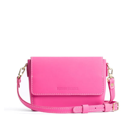 Margot*Mini | Small Leather Crossbody Bag with Magnetic Messenger Bag Closure