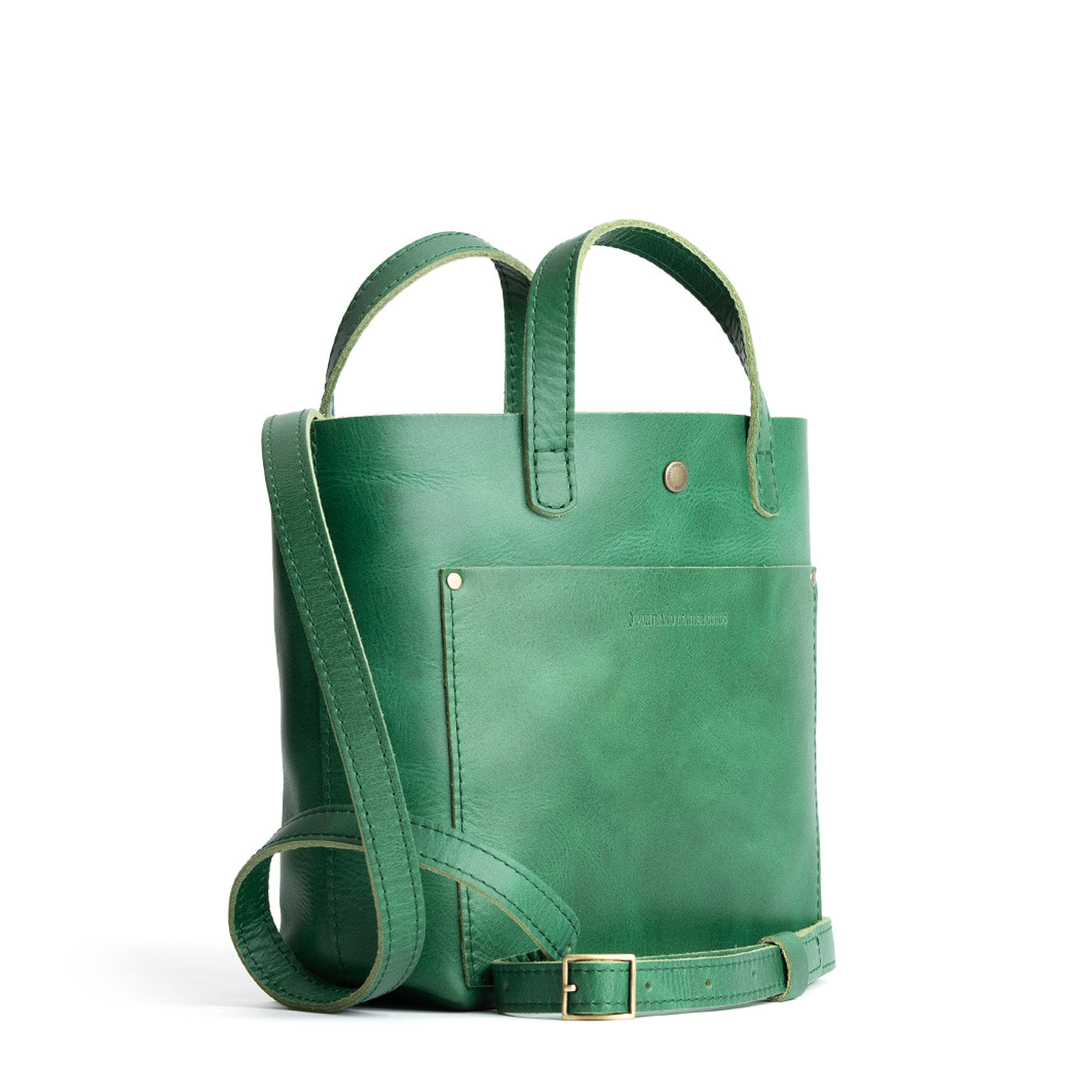 Cowboy Mint Classic | Crossbody tote bag with snap closure and front pocket