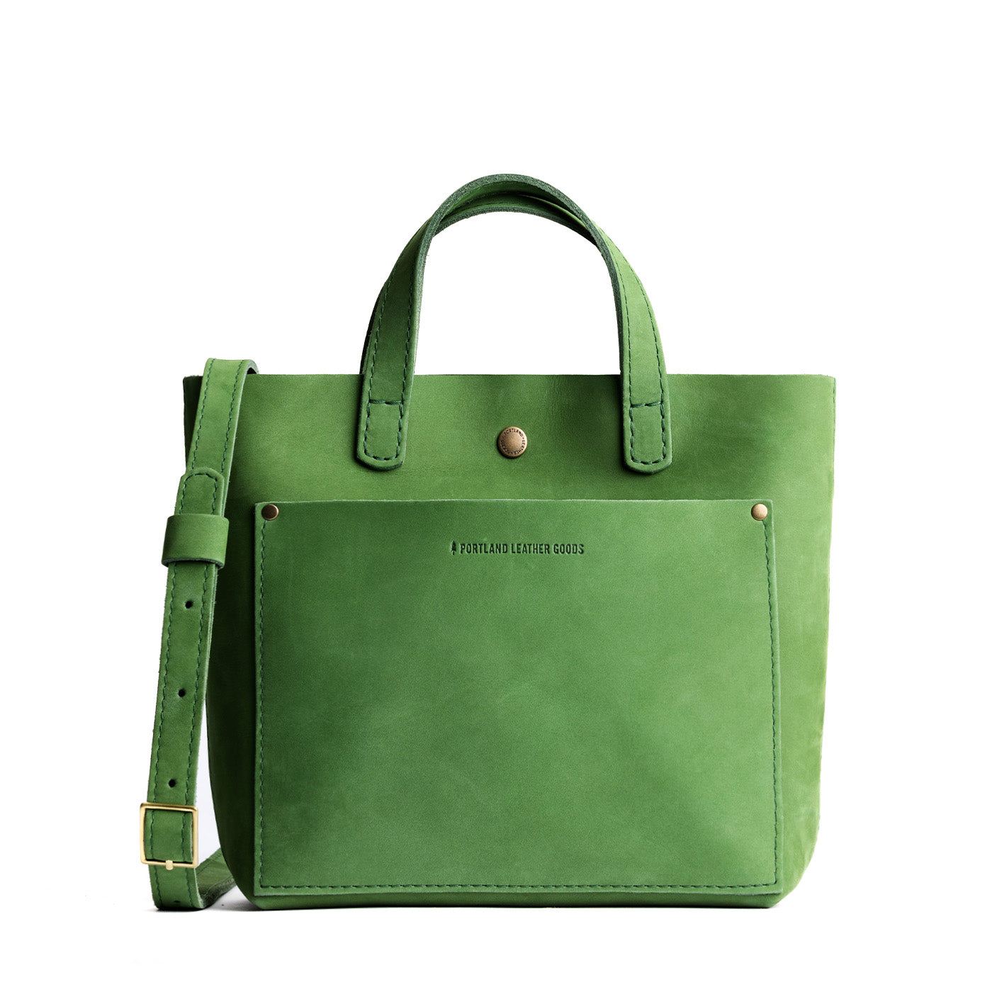 Succulent Classic | Crossbody tote bag with snap closure and front pocket