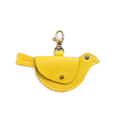 Naples | Bird shaped pouch with button closure and lobster clasp