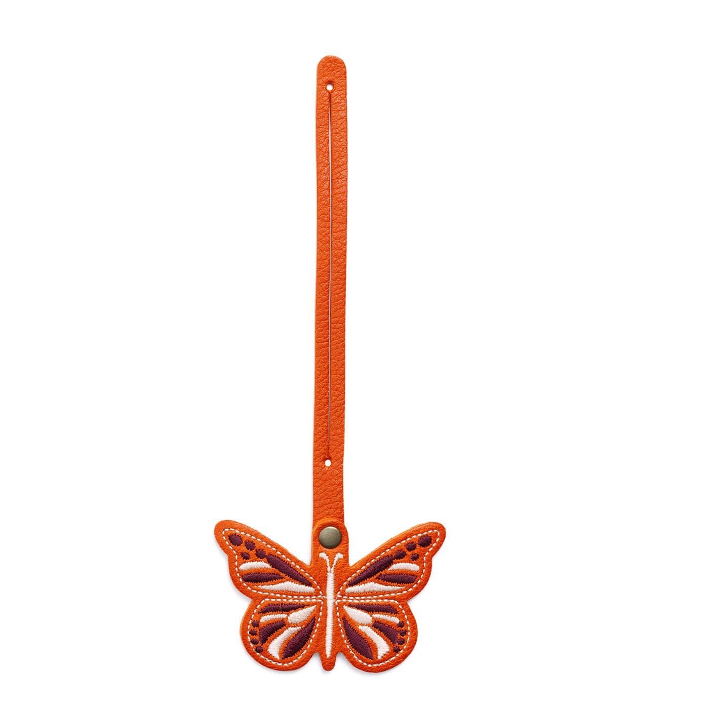 Koi | Embroidered butterfly tassel accessory