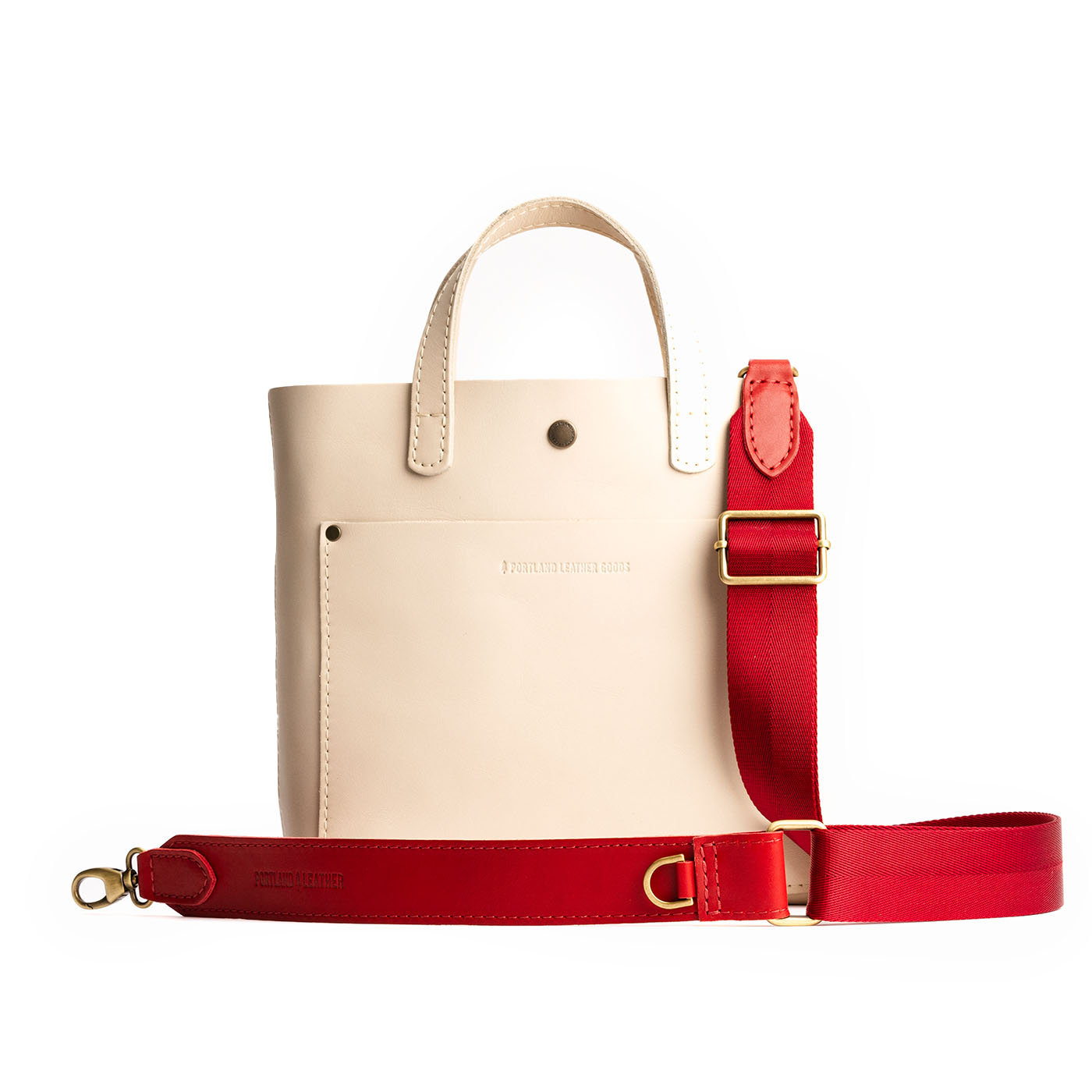 Ruby | Adjustable fabric and leather strap