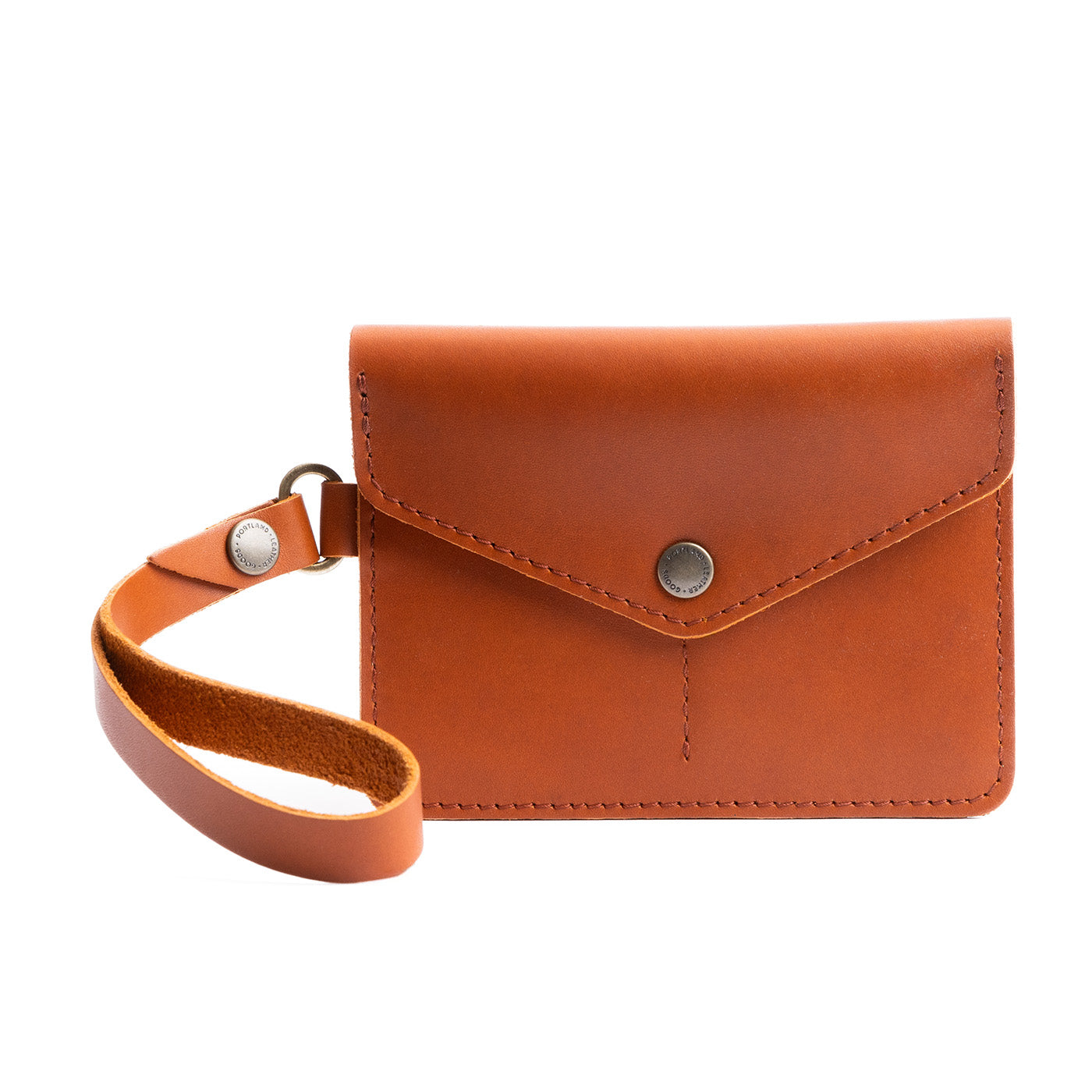 Tuscany | Small Leather Passport Wristlet