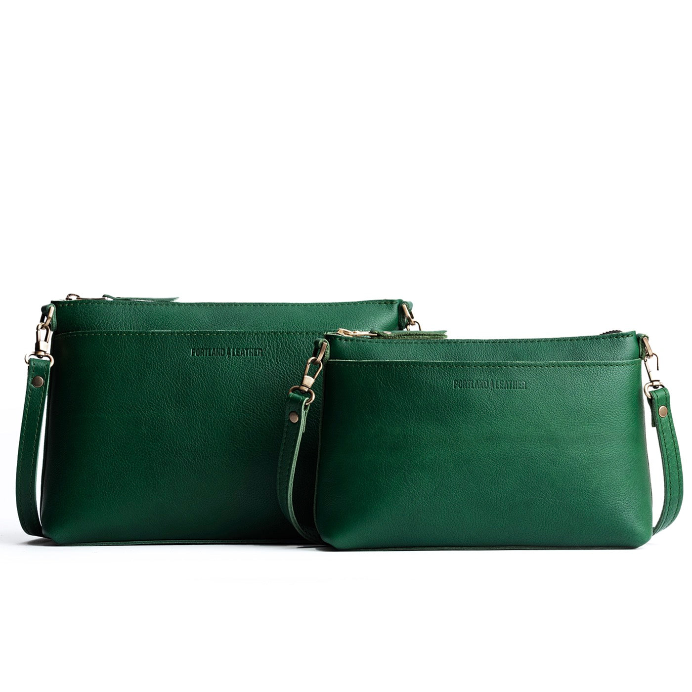 Bacalar | Comparison of both sizes of Poppy Purse