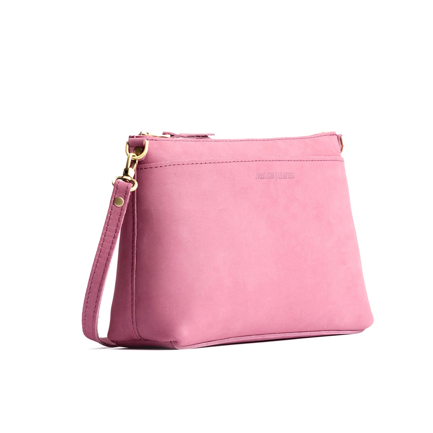 Foxglove | Midsize zip top crossbody bag with detachable strap