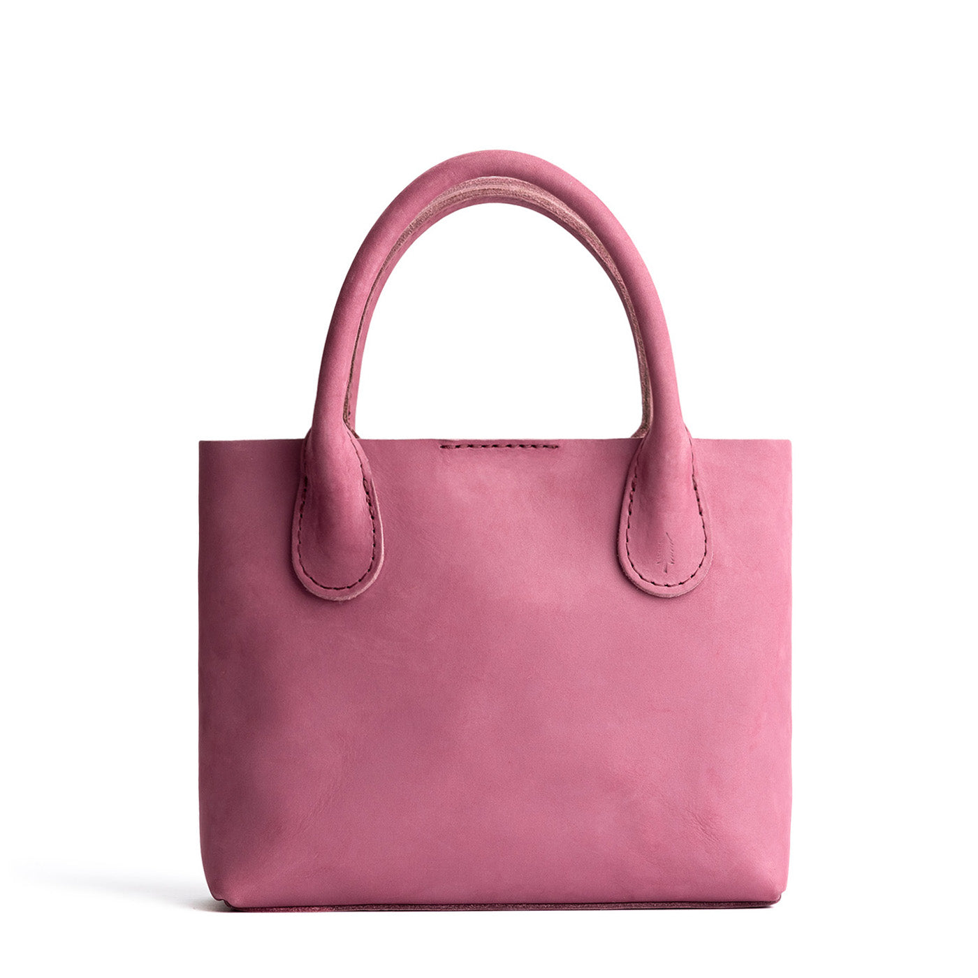 Foxglove Small | Petite tote purse with structured leather handles and crossbody strap