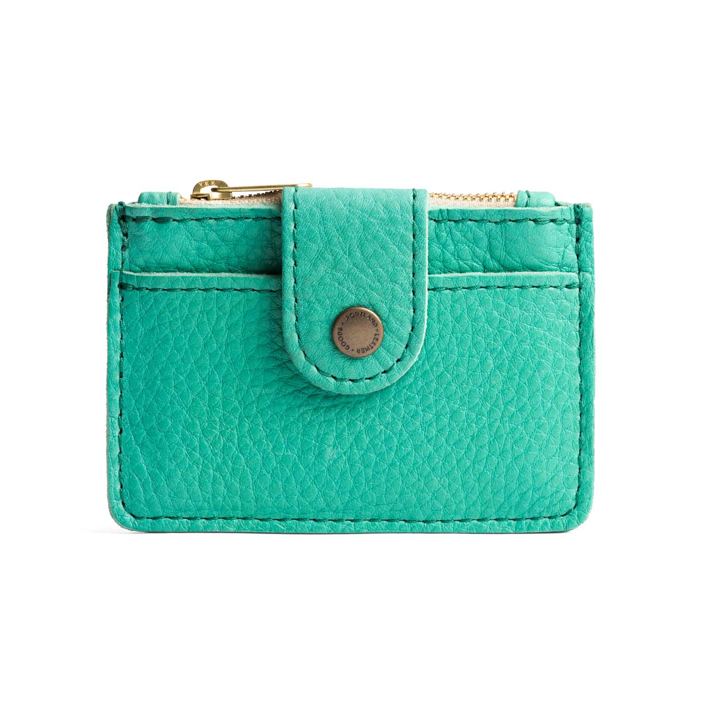 West Palm | Compact wallet with snap closure and zippered pouch