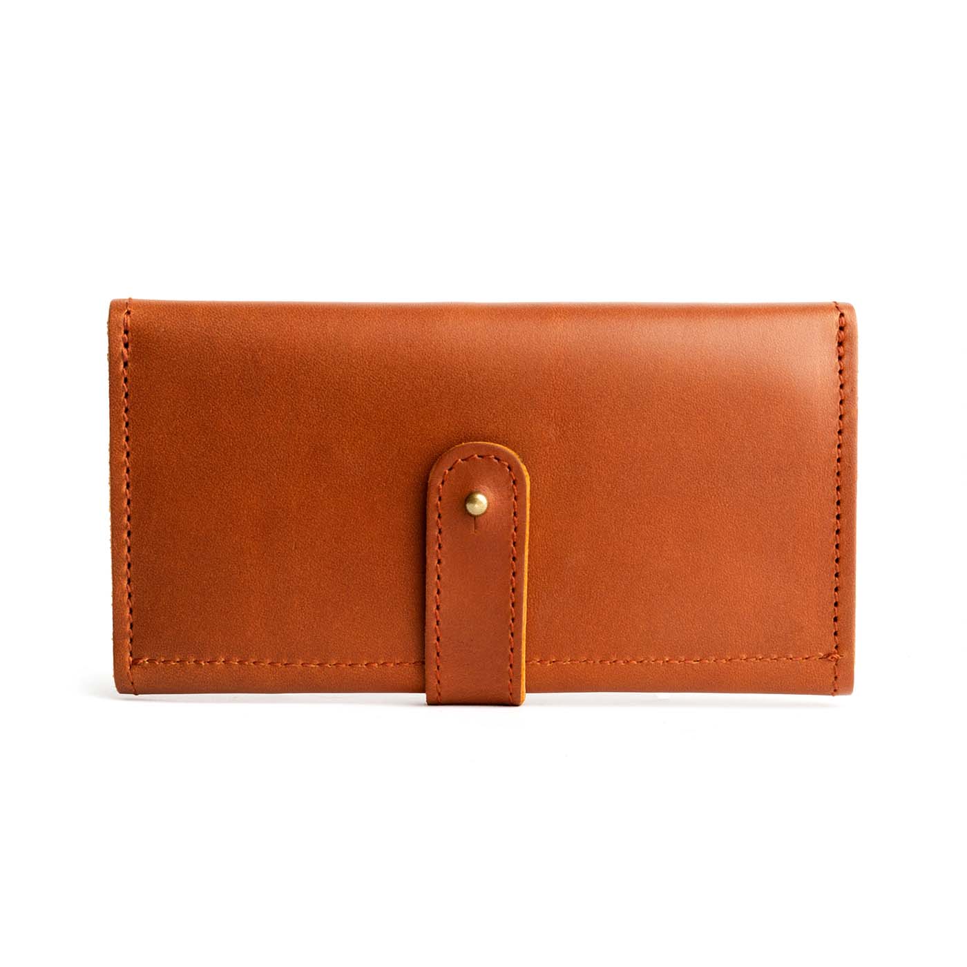 Honey | Leather wallet with Sam Browne closure