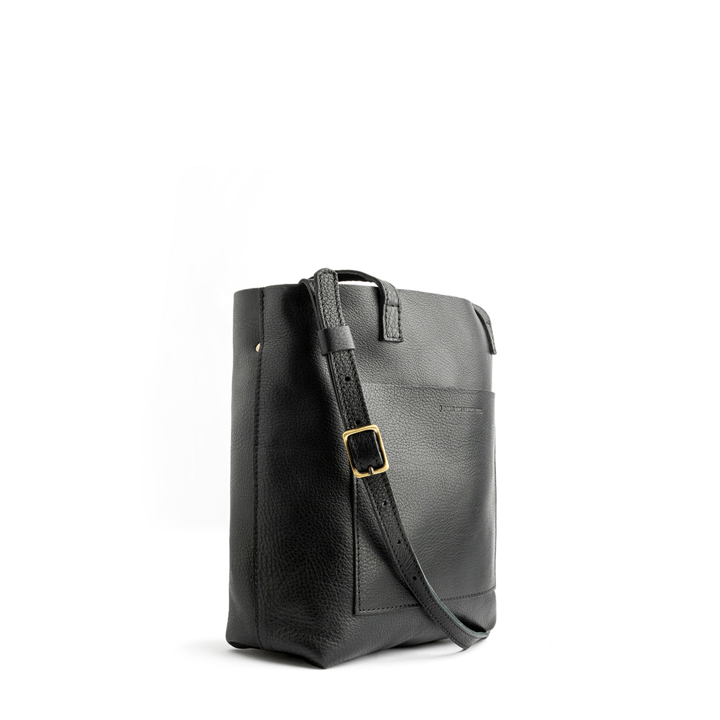  Pebbled--black*Classic | Medium Tote with dual shoulder straps and crossbody strap