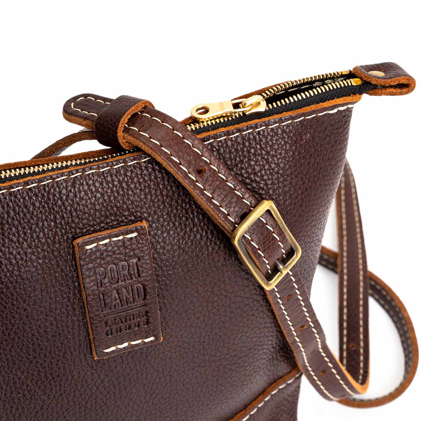  Coldbrew  | Small rectangular crossbody purse with top zipper and interior pocket