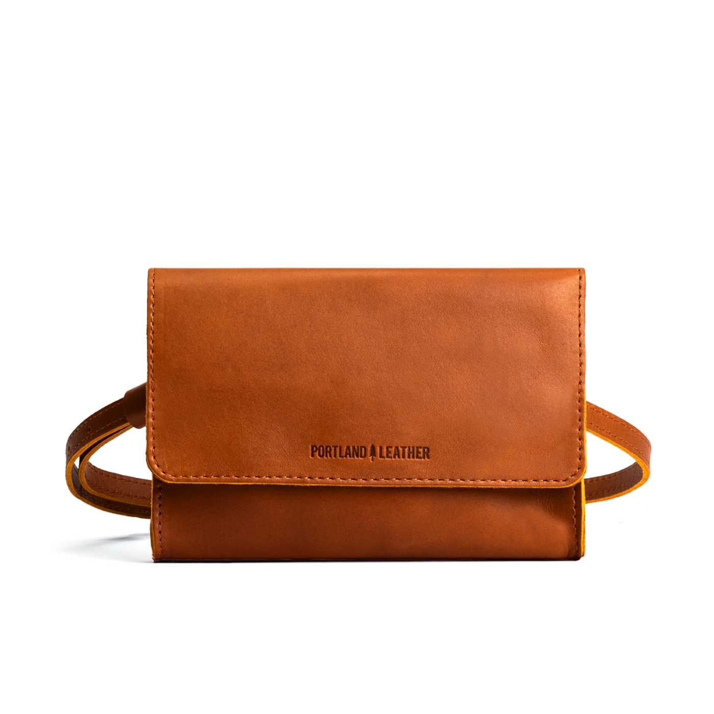  Honey | Petite bag with magnetic flap closure and adjustable belt strap