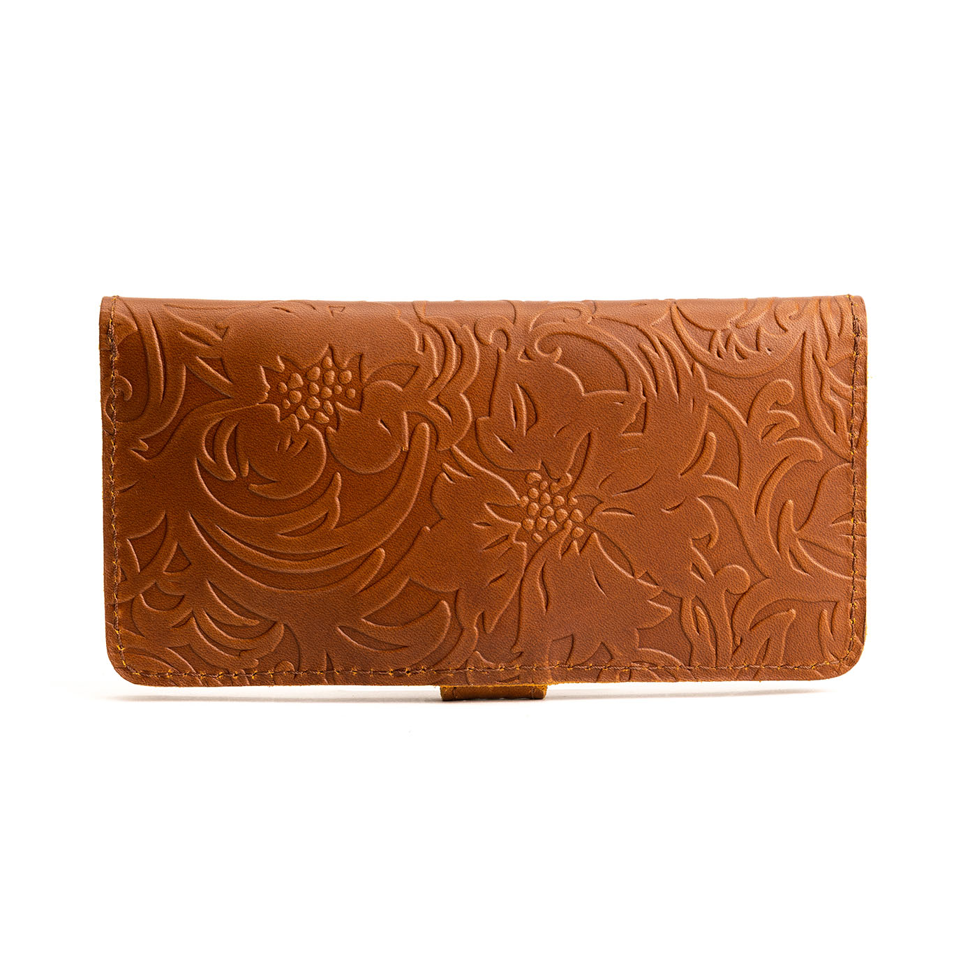 Meadow | Back of closed leather wallet