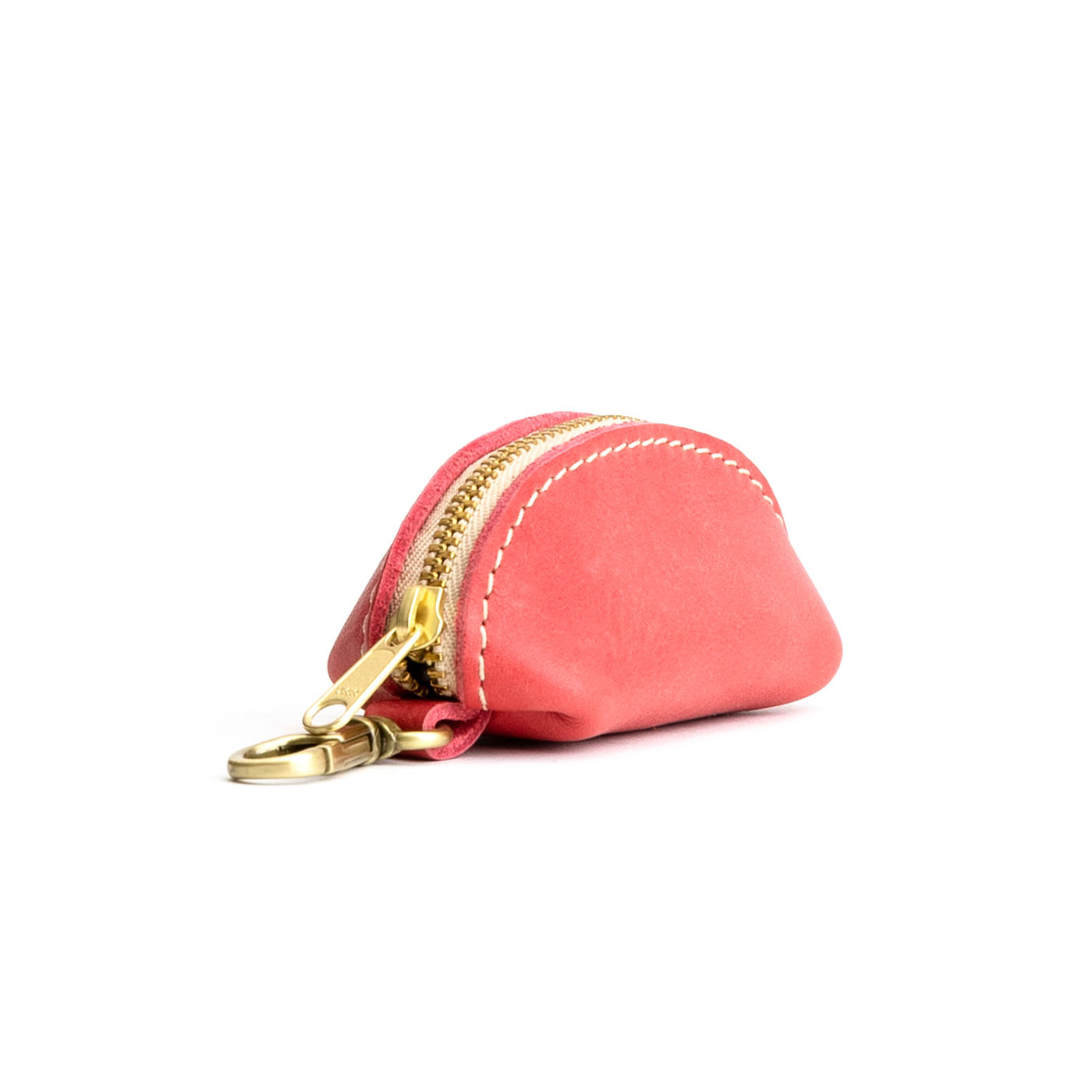 All Color: Sugar | Small taco shaped pouch, swivel lobster clasp